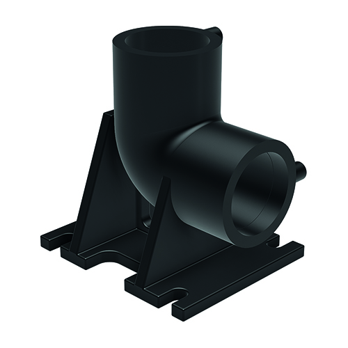 PE Elektroschwei&szlig;fitting, Fu&szlig;bogen 90&deg;, SDR11